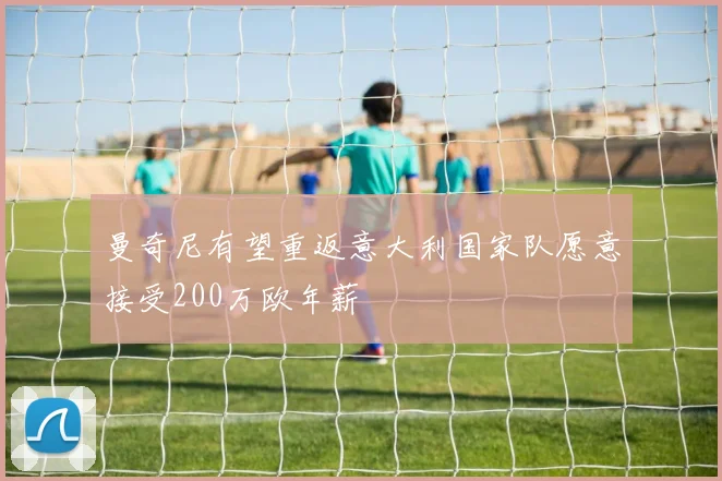 曼奇尼有望重返意大利国家队愿意接受200万欧年薪